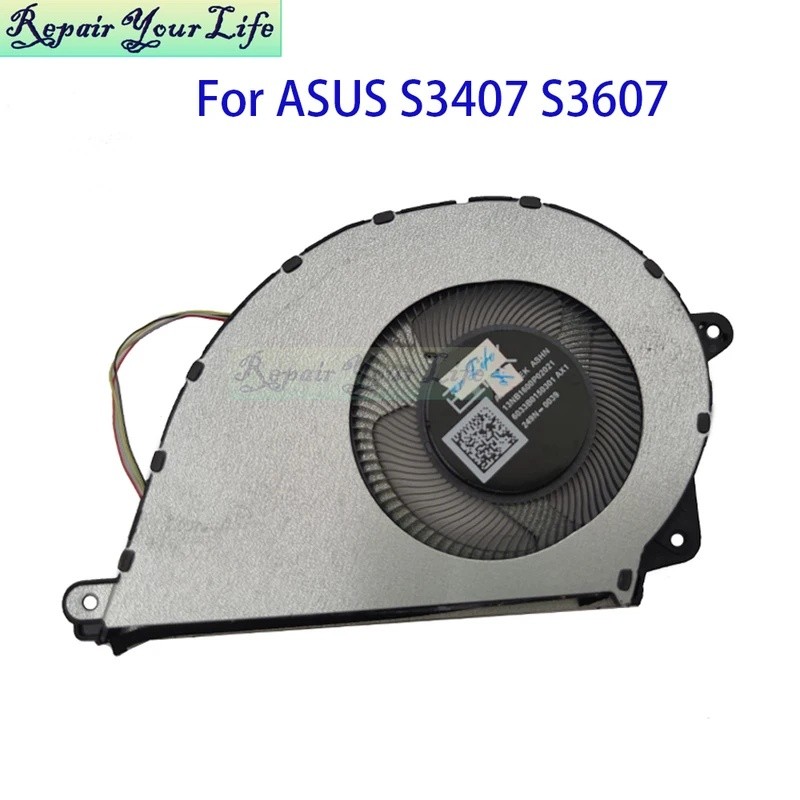 แล็ปท็อป Cooling CPU พัดลม Cooler สําหรับ ASUS Vivobook S3407 S3607 S3607CA S3607QA S3407QA S3407CA 