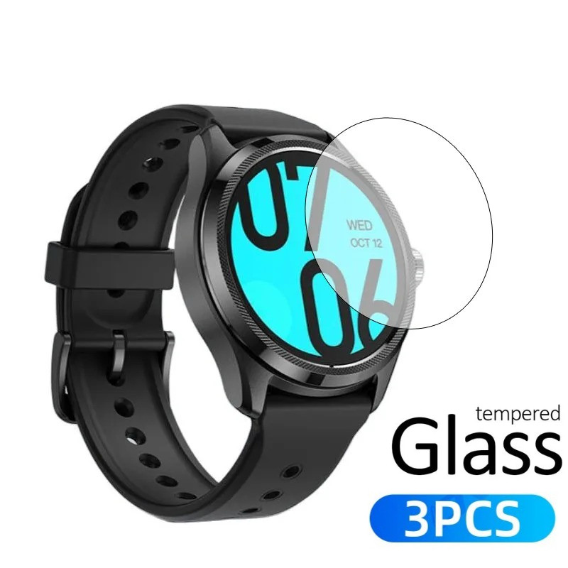 สําหรับ TicWatch S2 Pro 3 Ultra 3 ชิ้น Ultra HD กระจกนิรภัยสําหรับ TicWatch GTX E2 E C2 สมาร์ทนาฬิกา