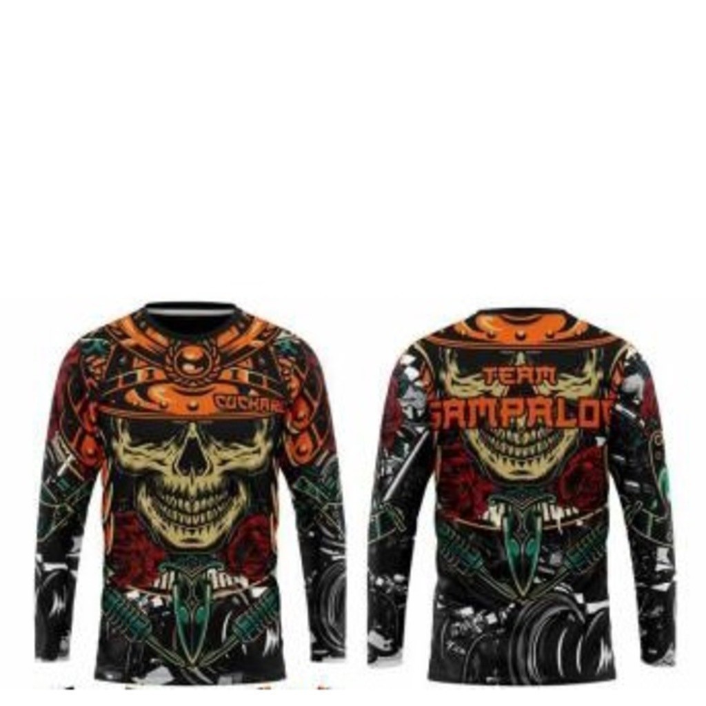Mask Adriatic "Oni Collection" เสื้อขี่มอเตอร์ไซค์ - ONI MASK LONGSLEEVES