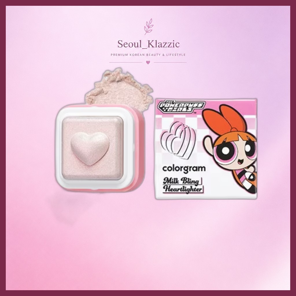 [Colorgram] Milk Bling Heartlighter 05 Spring Pink Blossom / Korean Blush / Radiant Glow by SeoulKla