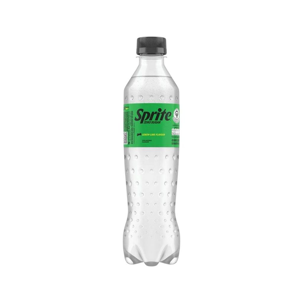 สไปร์ท น้ำอัดลมกลิ่นเลมอนไลม์สูตรไม่มีน้ำตาล Sprite No Sugar Lemon Lime 500ml.