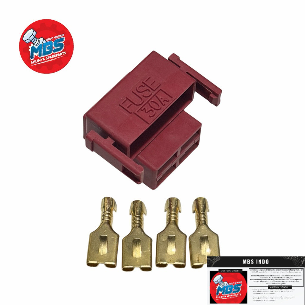 AKS WHOLESALE SOCKET CONNECTOR 30 ขา 4 BENDIK STATER R25 MT25 ninja 250 x max t max ฯลฯ