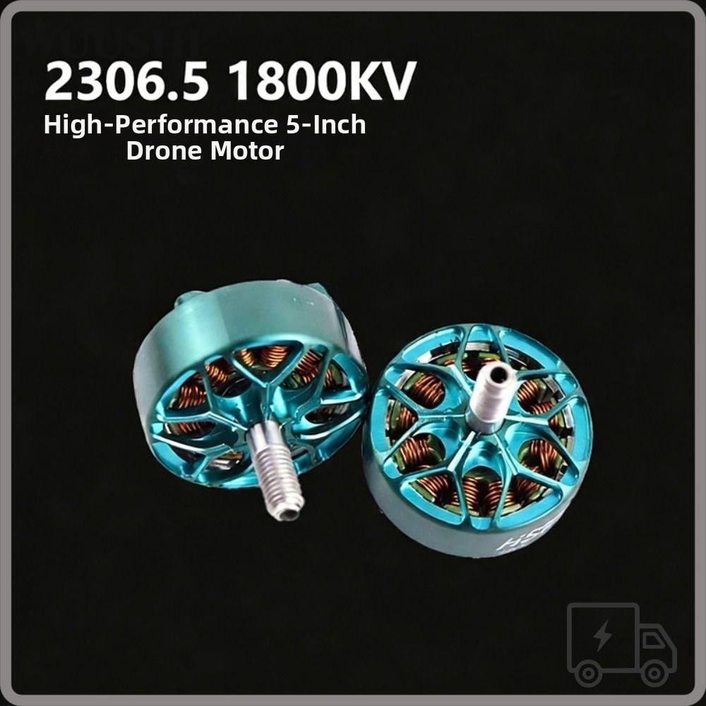 WUSHI Flying Racing Motor, ครอสโอเวอร์สีน้ําเงิน 2306.5 1800KV|ชิ้นส่วนโดรน MotorRacing แบบไม่มีแปรง