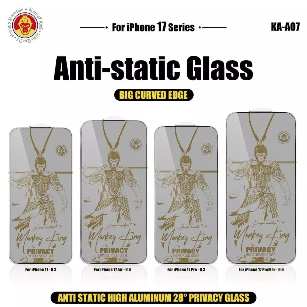 [MINIMAL 10 PCS] KA - A07 TEMPERED GLASS SPY MONKEY KING FOR REALME C1 C2 C11 2020 2021 C12 C15 C17 