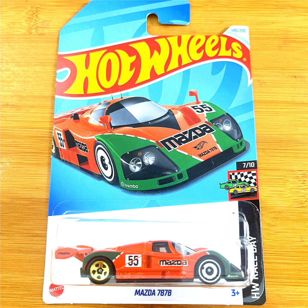 HOTWHEELS Hot Wheels Alloy รถสปอร์ตขนาดเล็กรุ่น 25MKJCB ชุด MAZDA MAZDA 787 B Supercar