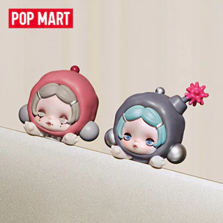 POPMART SKULLPANDA POP ATTACH Off Mode Blind Box Gift หุ่นน่ารัก ของขวัญวันเกิด CQDU