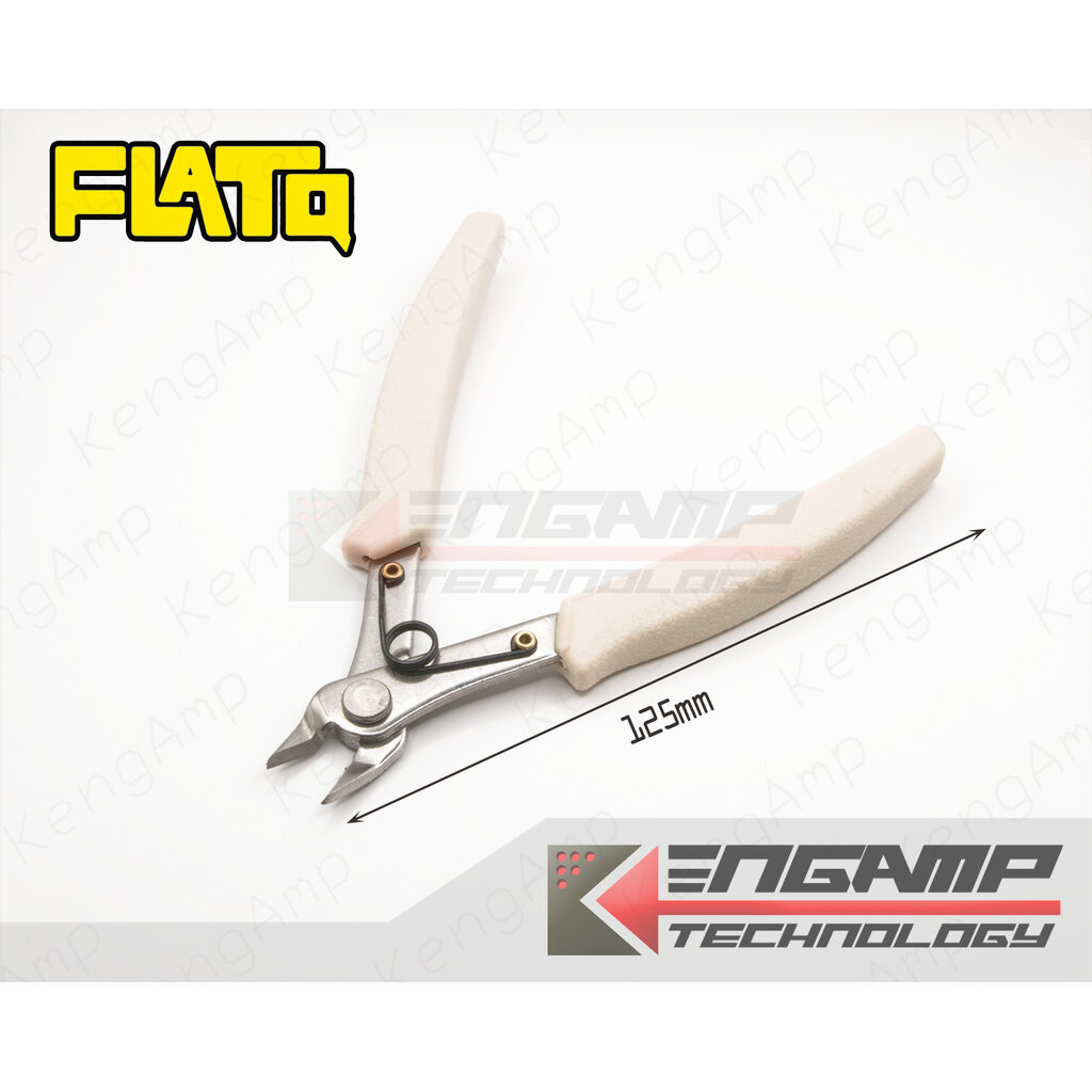 (1ชิ้น) [TLS] FLATQ SP-23 คีมตัด 4.5นิ้ว ใช้ตัดขา R C หรือตัดโมเดลพลาสติก