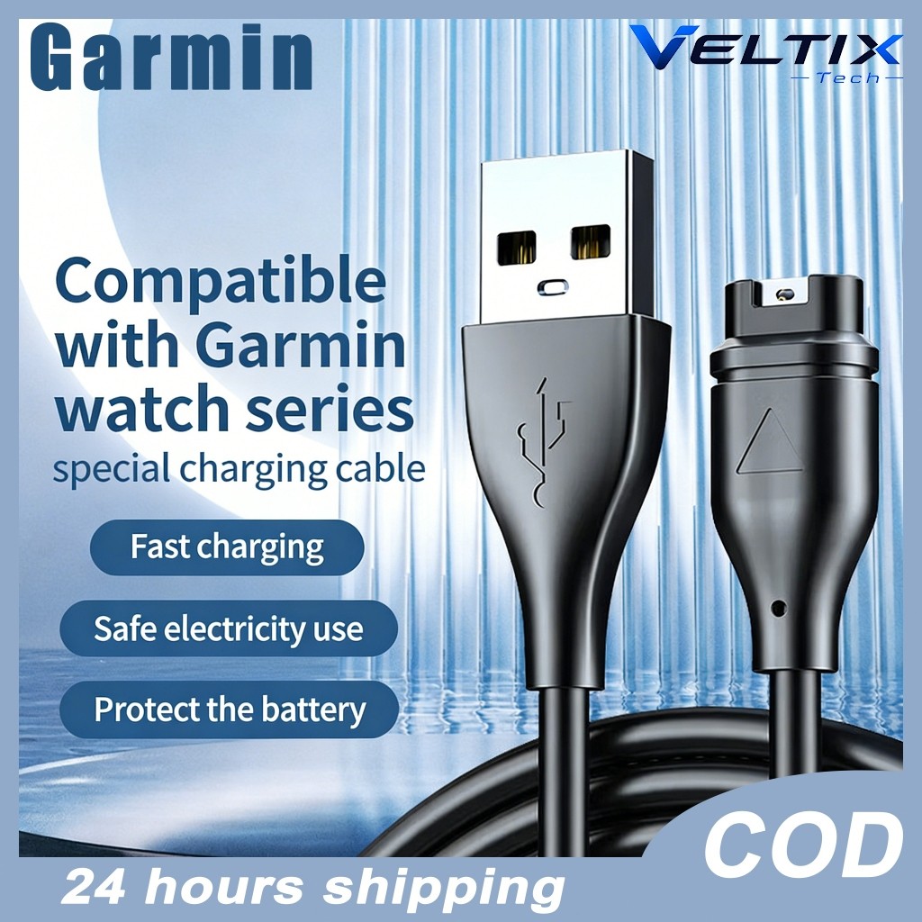 สายชาร์จ USB สําหรับ Garmin Fenix5 5s 6 6S PRO Venu2 อะแดปเตอร์ชาร์จสําหรับสายเคเบิลข้อมูลการชาร์จ Garmin