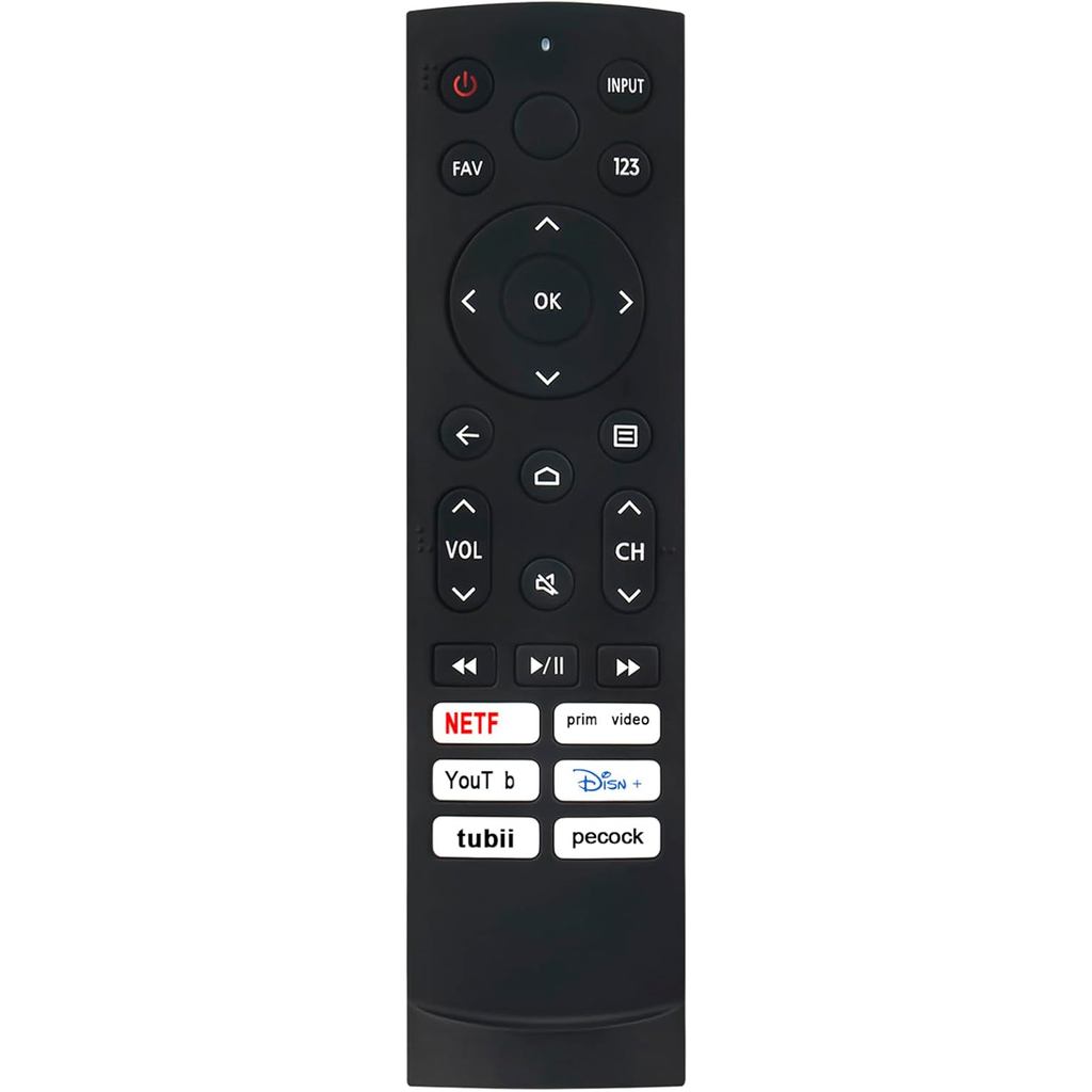 Replacement-Remote-for-Hisense-TV, รีโมทคอนโทรลอินฟราเรดสากลสําหรับ Hisense Android/Google Smart TV 