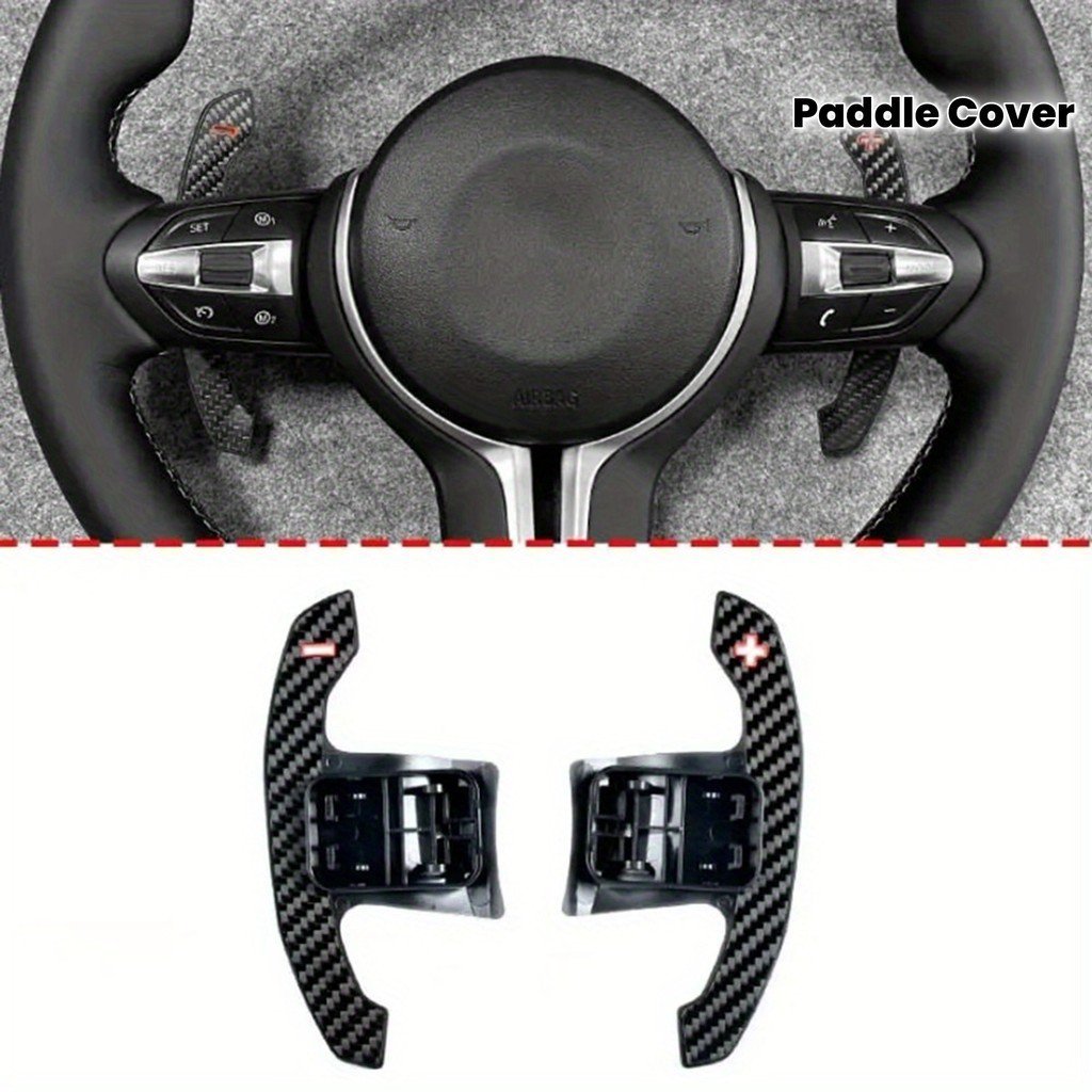MP Universal คาร์บอนไฟเบอร์รูปแบบ Paddle สําหรับ BMW F10 F20 F30 F48 F25 F15 G20 G30 G01 G05 G07, สี