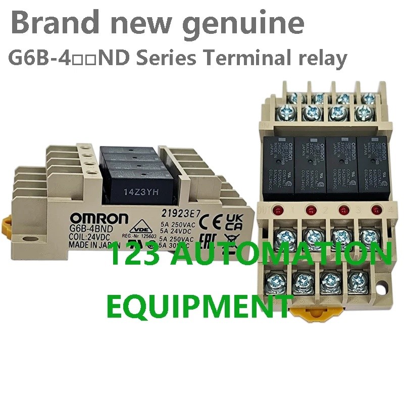 ใหม่ของแท้ Omron G6B-4BND G6B-47BND G6B-48BND Terminal รีเลย์โมดูล