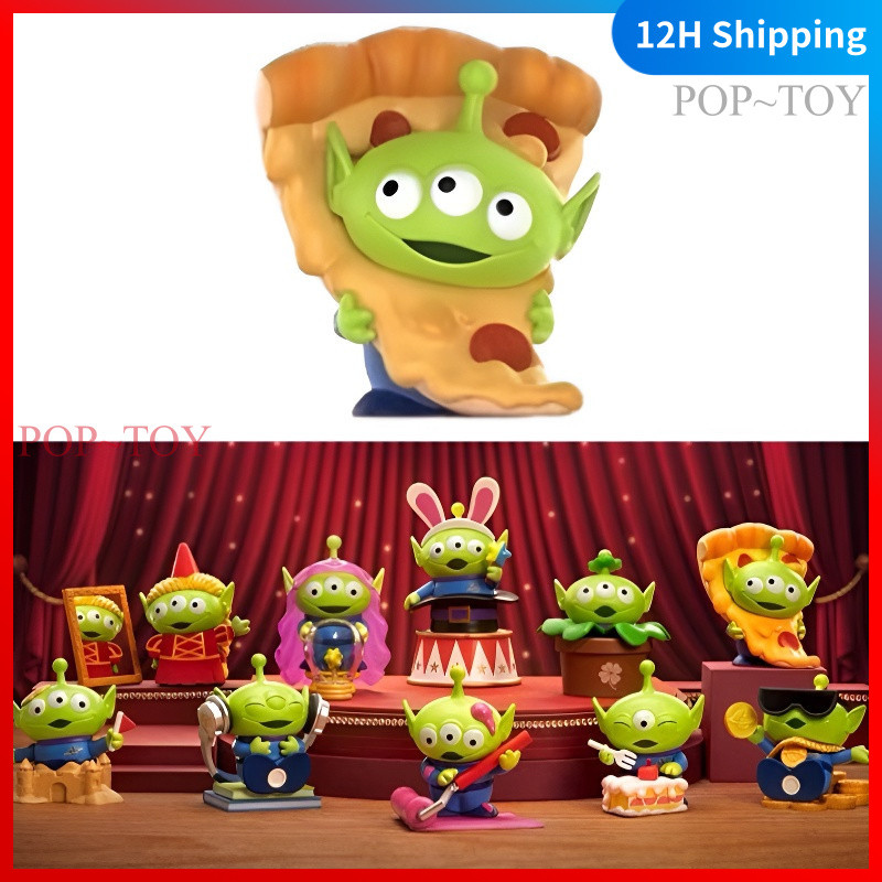 POPMART Disney Pixar Alien Immersive Experience Series Figures pop mart Disney blind box collectible figurine decorative gift