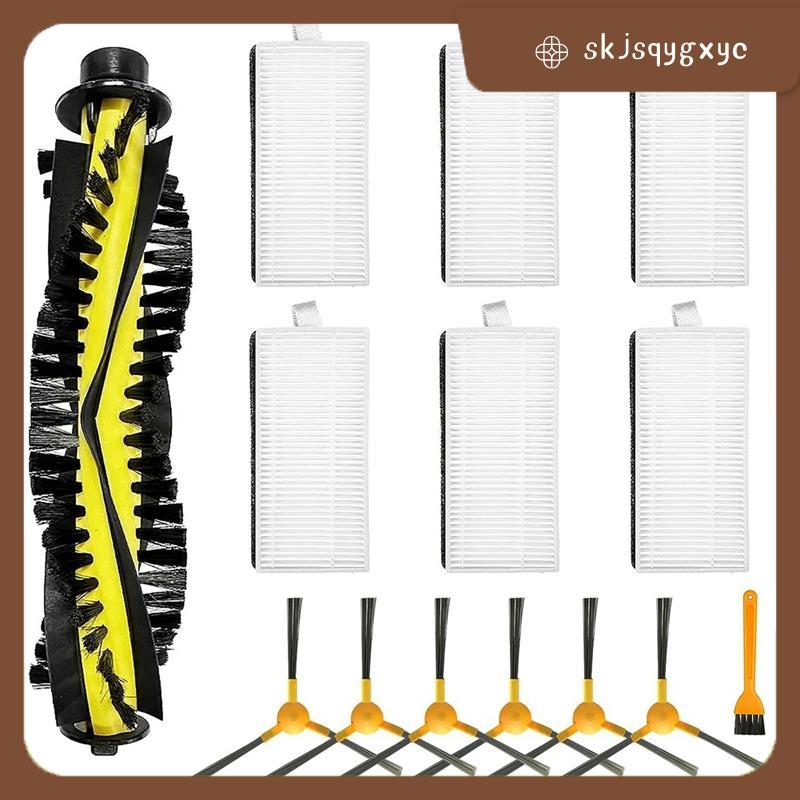 skjsqygxycFor X500 X500 Pro M1 M2 ชุดทดแทนสําหรับ X500 หุ่นยนต์สูญญากาศอะไหล่แปรงลูกกลิ้งตัวกรอง