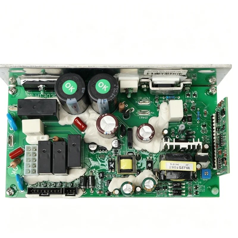เครื่องควบคุมมอเตอร์ลู่วิ่ง MLH1303PC บอร์ดควบคุม 1000331614 สําหรับพีซีจ่ายไฟแผงวงจร Horizon Tempo 