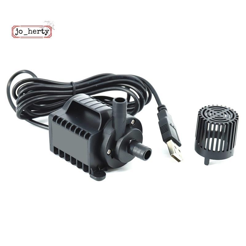 [Promote J]ปั๊มน้ําใต้น้ํา 5V 0-600L/H ปั๊มน้ําพุขนาดเล็ก 8 ระดับปรับได้ 0-7.2ft ยกชาร์จ USB สําหรับ