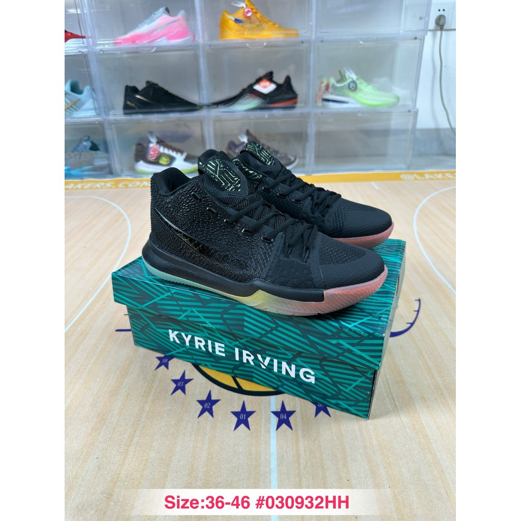 ระดับบริษัท Kyrie 3 Irving 3 Generation ผู้ชายผู้หญิงกีฬา Leisure Air Cushion รองเท้าบาสเก็ตบอล XGZ3