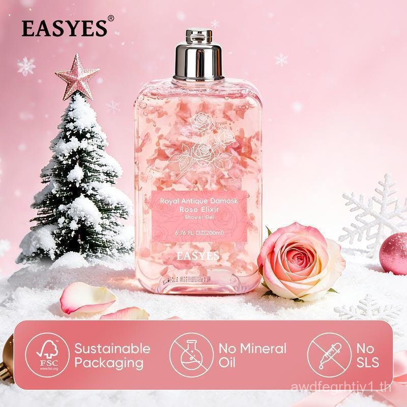 [SW-1]EasyesRoseEssenceNativeBodyWash-Redrosefragrance3XrepairDeepMoistureSoftforDry&Sensitive Insta