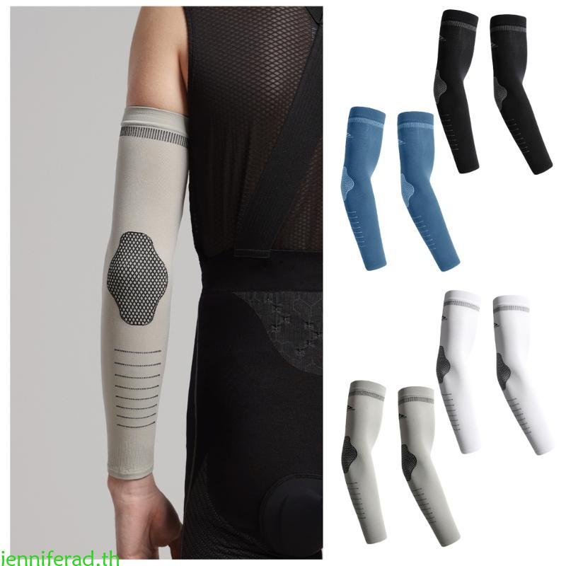 Jenniferad Cooling Arm Sleeves Moisture-Wiking Arm Sleeves สําหรับผู้หญิงผู้ชายกลางแจ้งสวนกีฬาวิ่งขี