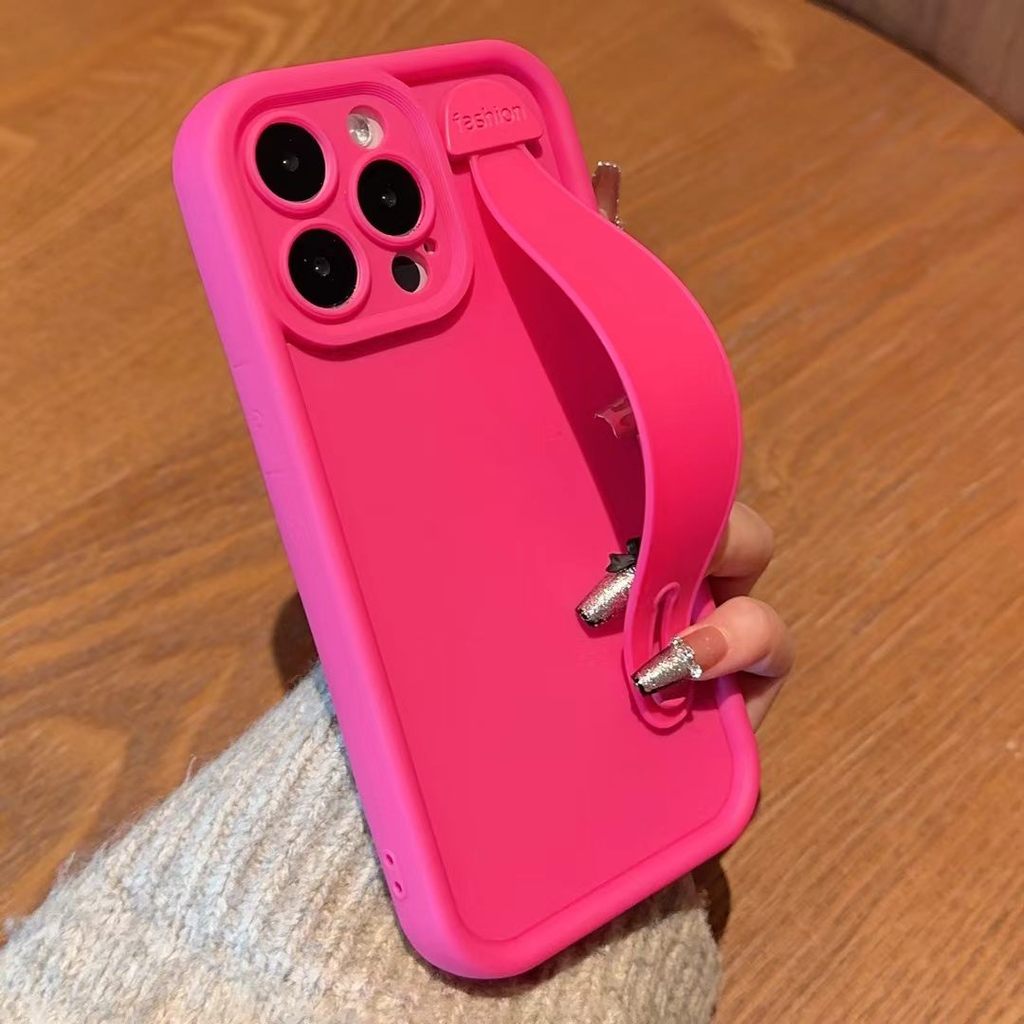 สีทึบสายรัดข้อมือเคสโทรศัพท์สําหรับ Huawei Nova 14i 13i 12i 12S 7i Y73 Y91 Y90 Y61 Y70 P60 Pro Honor