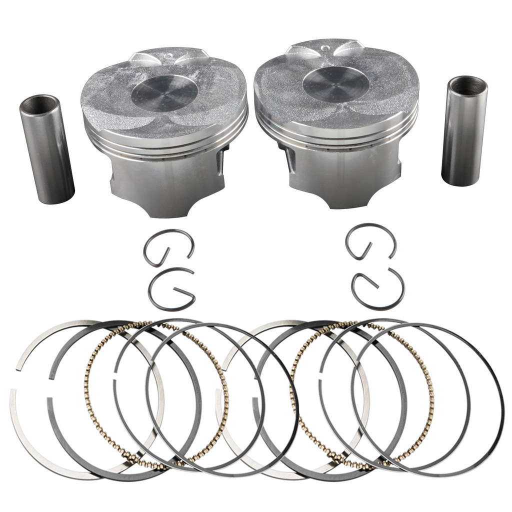 เหมาะสําหรับ Kawasaki ER6N ER-6N ER-6F ER6F 06-11 ปีลูกสูบแหวนปลั๊กรวมชุด