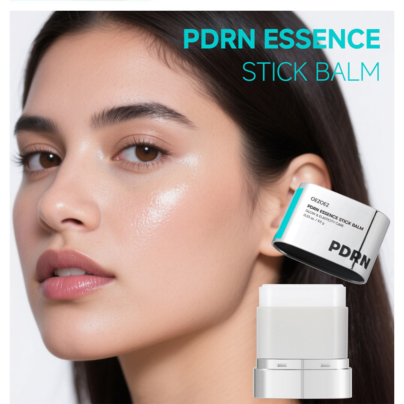 Facial Solid Serum Stick, Mild Long-Lasting Hydrating Balm, Smooth & Nourishing Skin Stick, แบบพกพา 