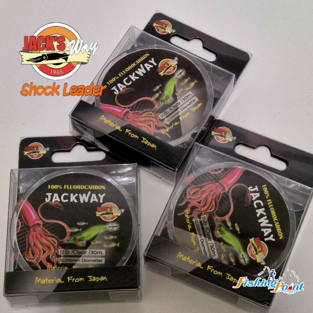 สายหน้า Fluorocarbon 100% Jackway