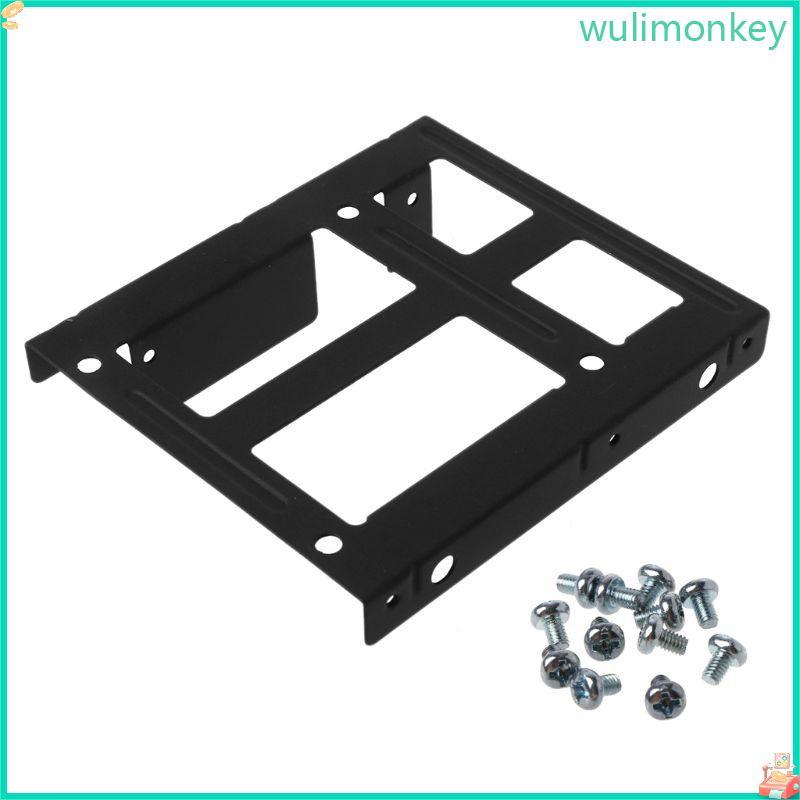 WU LaptopHard Disk Drive HDD ฐานถาดยึดรองรับ 2 5 ถึง 3 5