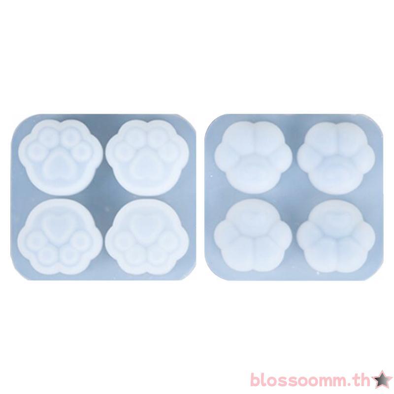 BLOSS DIY สร้อยคอสําหรับแมวจี้พวงกุญแจหล่อเรซินแม่พิมพ์ DIY เครื่องประดับ