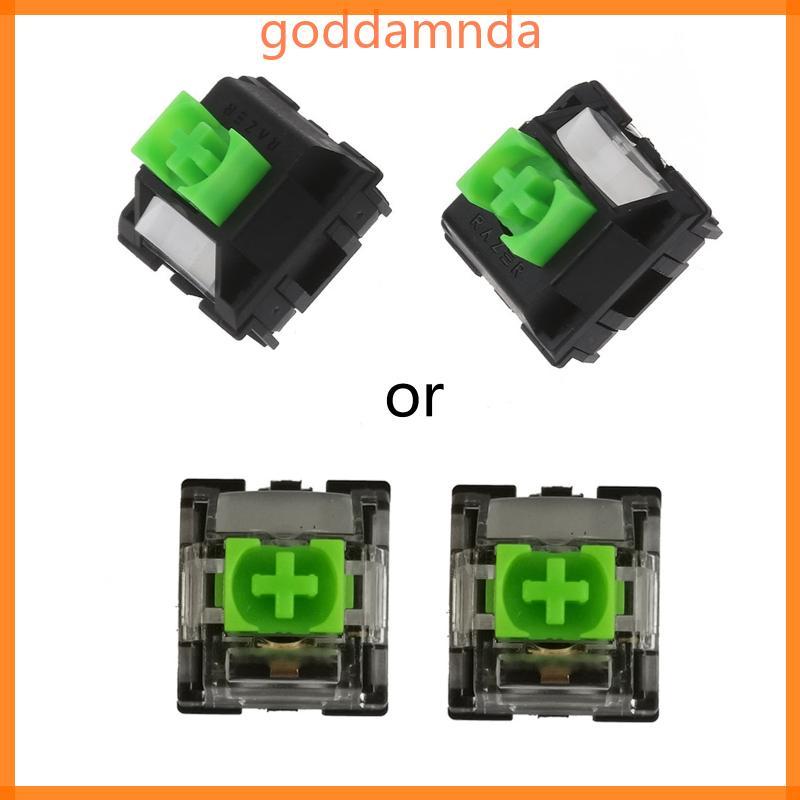 GODD Green SMD Switches 3 Pin สําหรับคีย์บอร์ดเชิงกล BlackWidow Lite