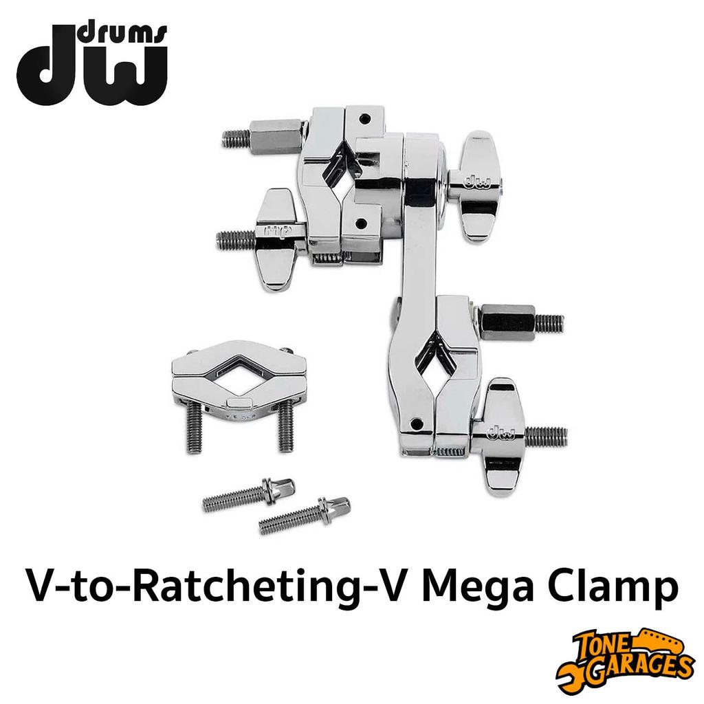 DW Drums V-to-Ratcheting-V Mega Clamp แคลมป์จับฮาร์ดแวร์กลอง
