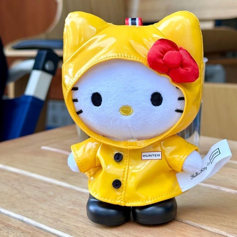 711 Co-Branded Hong Kong Versionร้านสะดวกซื้อLimited Co-Branded Meal Replacement KTเสื้อกันฝนKTสุดน่