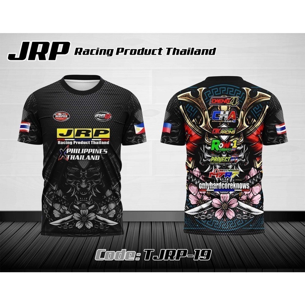 [ระบายอากาศใหม่] Harajukuแฟชั่นJrpรอบคอTเสื้อUnisexเด็กรถจักรยานยนต์ขนาดเล็กขนาดกลางระเหิดJerseyCrea