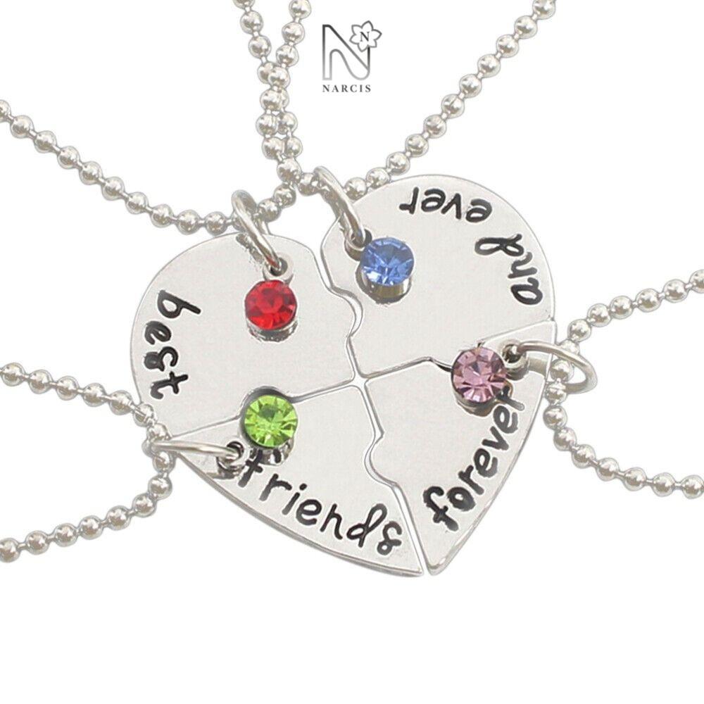 NARCIS 4 Bff Love Necklace Best Friend Froever Fashion Necklace