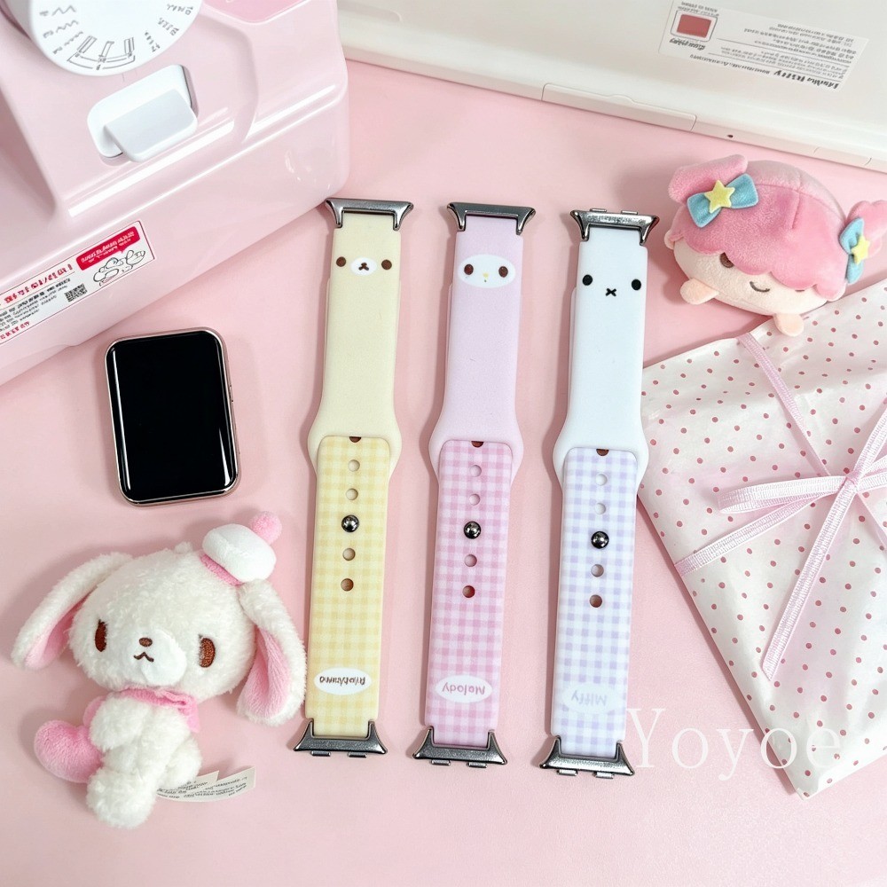 สายซิลิโคนสําหรับ Apple Watch series 11 10 9 8 7 6 5 4 se Ultra 2 49 มม.สําหรับ iWatch 42 46 มม.40 41 45 44 มม.สายรัดข้อมือ
