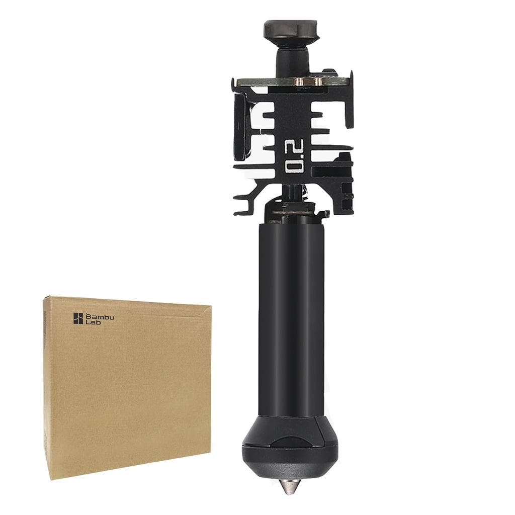 Original H2C Induction Hotend (ขวา) สําหรับ Bambu Lab H2C/H2C Vortek ระบบ, 0.2 มม.เหล็กชุบแข็งหัวฉีด