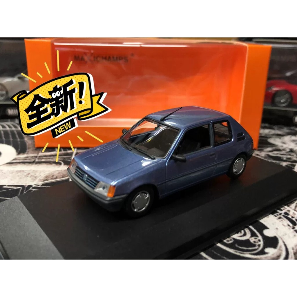 Minichamps 1: 43 Peugeot 205 1990 Blue Minichamps 1: 43 Peugeot 205 1990 Bright Blue/940112370