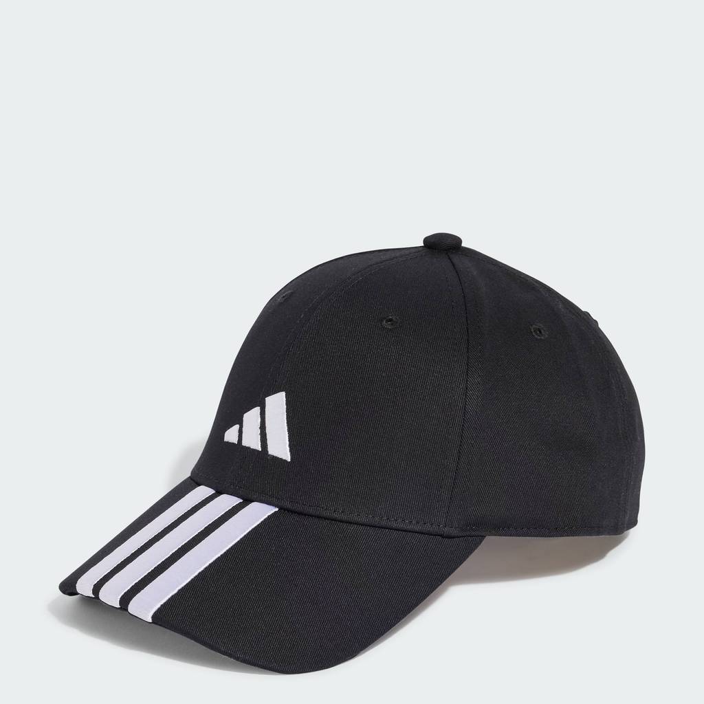 Adidas Lifestyle New Logo Baseball Cap 3 Stripes Unisex สีดํา JG1072