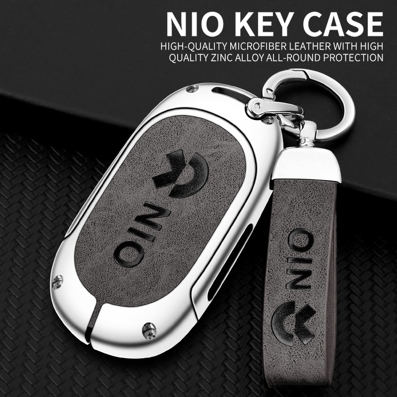 สังกะสีอัลลอยด์กุญแจรถสําหรับ Nio EC6 EP9 ES3 ES6 ES7 ES8 ET5 ET7 EL7 EVE ET