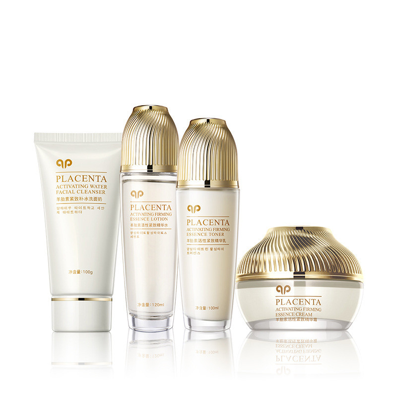 เกาหลี Beauty Skin Sheep Placenta Active Toner Lotion ชุดผลิตภัณฑ์ดูแลผิว Firming Moisturizing Cream