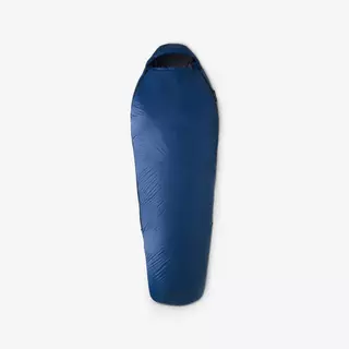 Decathlon Hiking Sleeping Bag Can Be Twinned ถุงนอนเดินป่าบุวัสดุสังเคราะห์สำหรับสภาพอากาศ 15°C รุ่น Mt500 - Blue