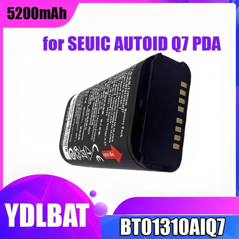 แบตเตอรี่สําหรับ SEUIC AUTOID Q7 PDA 5200mAh BT01310AIQ7