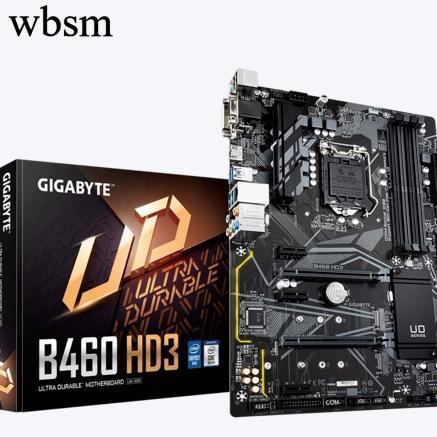 [คอลัมน์แม่บอร์ด] Gigabyte B460 HD3 Deluxe กระดานใหญ่ 1200 คอมพิวเตอร์เดสก์ท็อปเกมสํานักงาน DDR4 หน่
