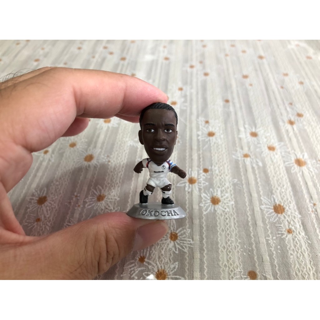 Corinthian MicroStars Burton Okocha Football Doll Model Doll Silver 2924