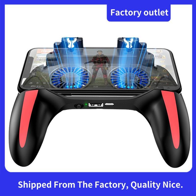 Gaming Handheld Grip Gamepad Stand Gamepad พัดลมระบายความร้อน USB ขับเคลื่อนแบตเตอรี่ 5000mAh