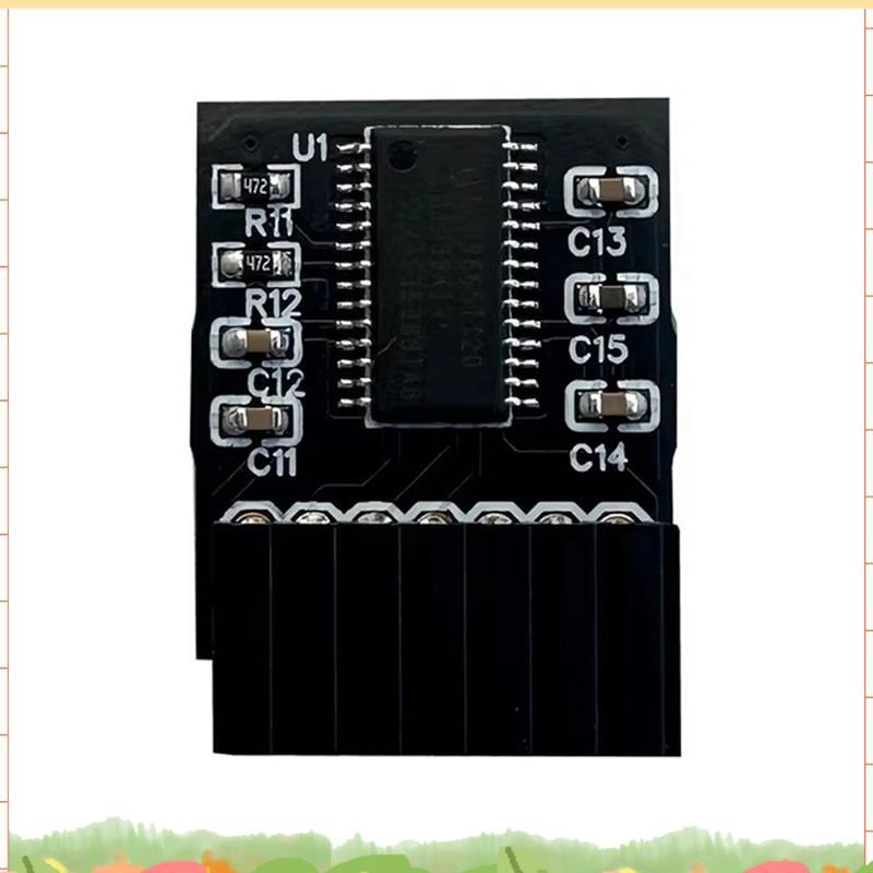 TPM2.0 โมดูลสําหรับ 14 พิน LPC 14PIN LPC Tpm โมดูลสําหรับ X99 K9S TPM2.0 การเข้ารหัสความปลอดภัยโมดูล