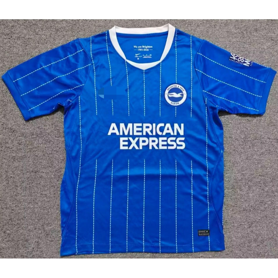 Fan Version 2627 Brighton Home Short Sleeve Man Jersey S-4XL