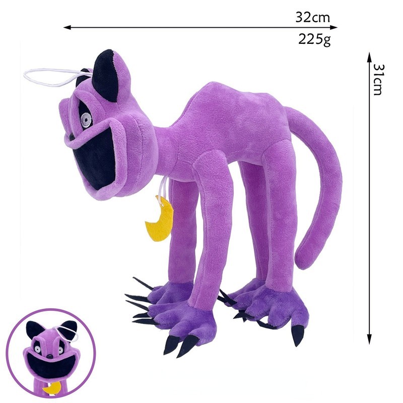สต็อกพร้อม~Smilking Critters Toy Horror Bobby Hellbreak Dog Plush Toy Doll H015