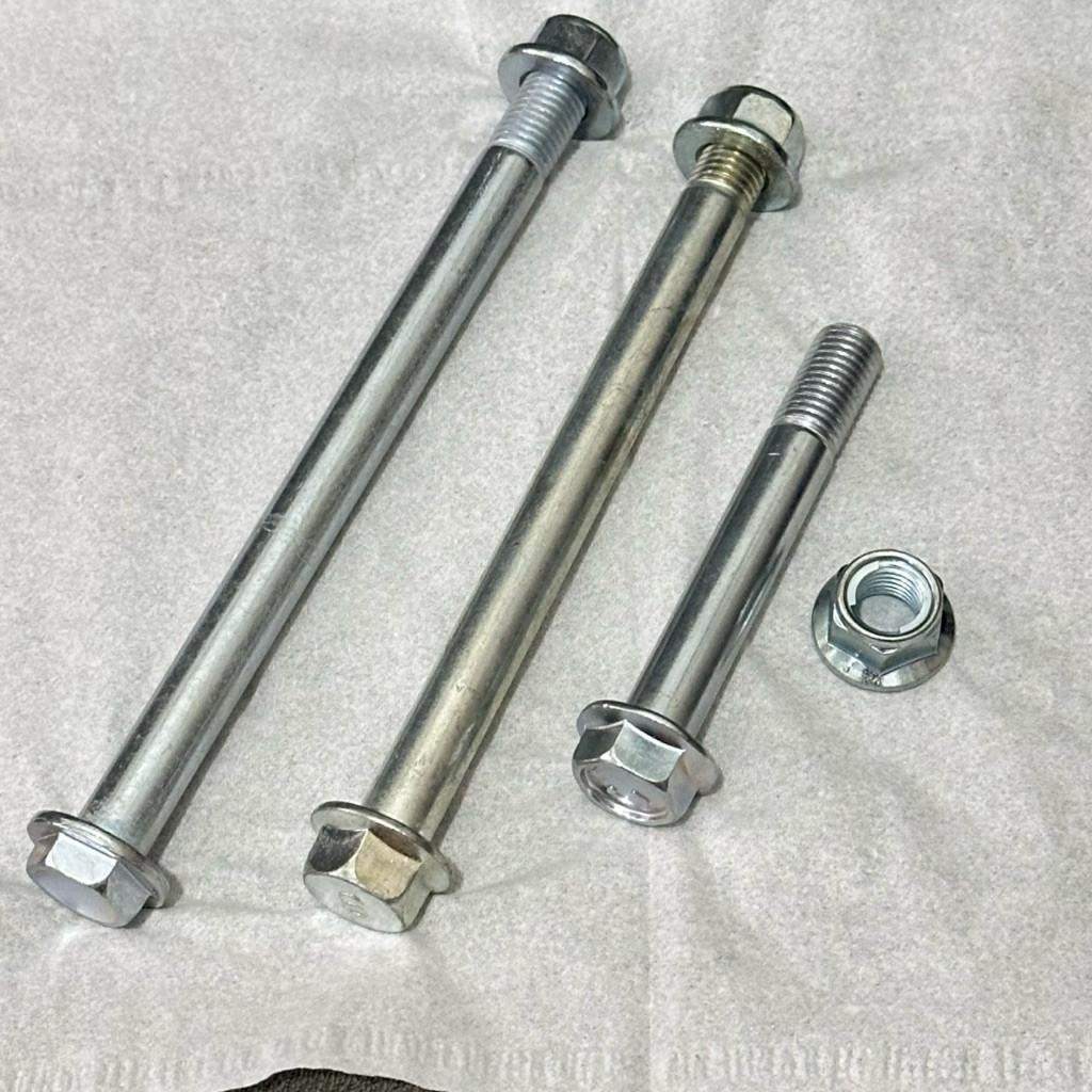 BOLT FLANGE M10x65 m10x120 m10x135 BOLT 14 ยาว 6.5 ซม. 120 ซม. 12.5 ซม. ปลอกกุญแจ 14 x MBS INDO WHOL