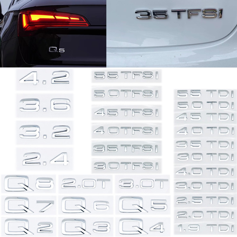 สําหรับ Audi Q2 Q3 Q4 Q5 Q6 Q7 Q8 รุ่น 1.9 2.0 2.5 3.0 4.0 5.0 TDI 30 35 40 45 50 55 TFSI รุ่น 2.0 3