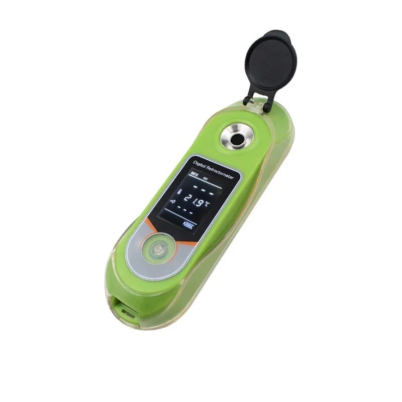 WR81 จุดสินค้าคงคลังความแม่นยําสูงดิจิตอล Refractometer สําหรับที่ถูกต้อง 0 ~ 35.0% MgCl2 แมกนีเซียม